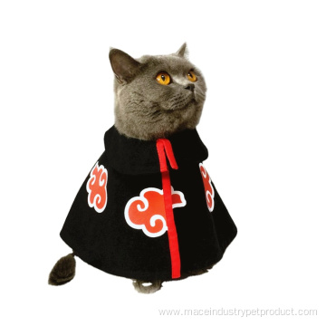 Spring/summer polyester cartoon pet cape dog shawl